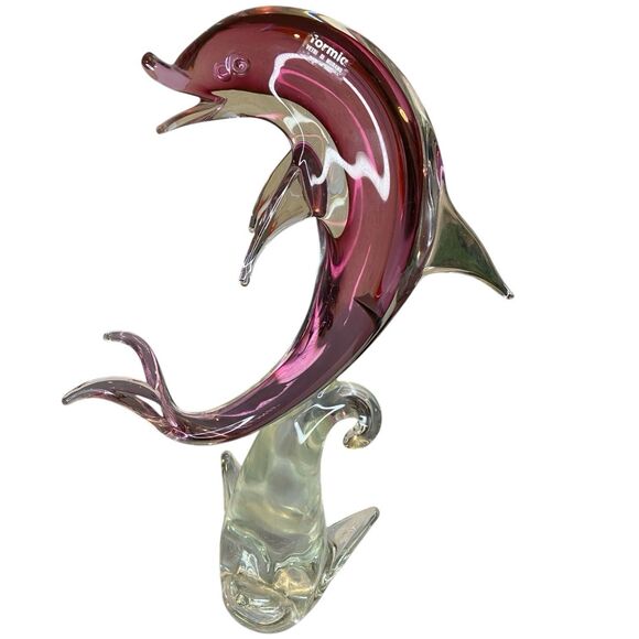 Giant Murano Formia Dolphin- 16” - Picture 1 of 4